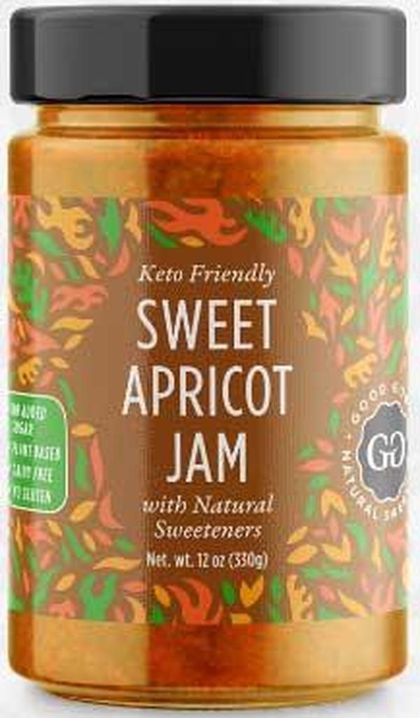 Keto Friendly Apricot Jam 12 oz