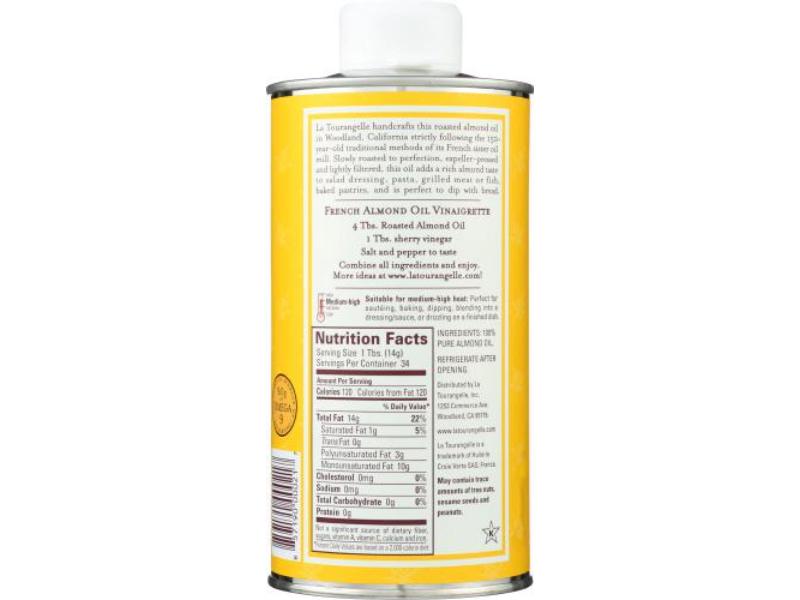 88180 Roasted Almond Oil, 16.9 oz