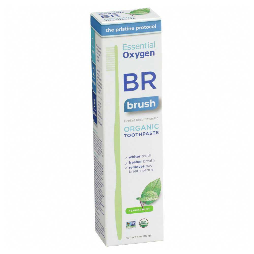 297300 4 oz Organic Peppermint Toothpaste