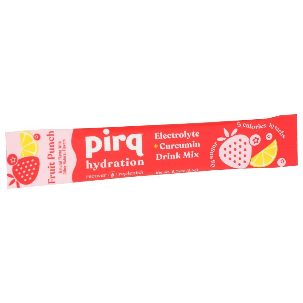 Fruit Punch Electrolyte Plus Curcumin Hydration Drink Mix