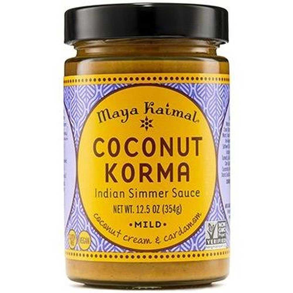 Maya Kaimal Coconut Korma Mild Simmer Sauce - 12.5oz