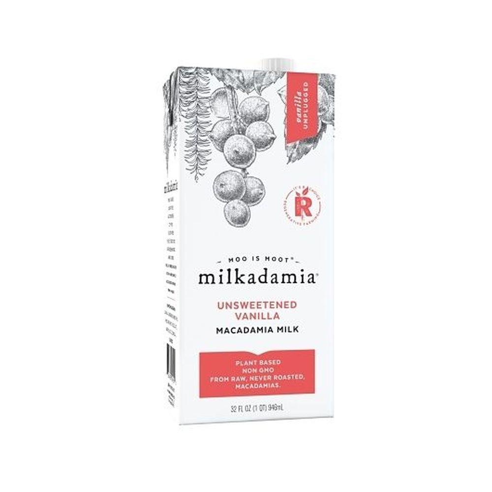 308499 32 fl oz Unsweetened Vanilla Macadamia Milk