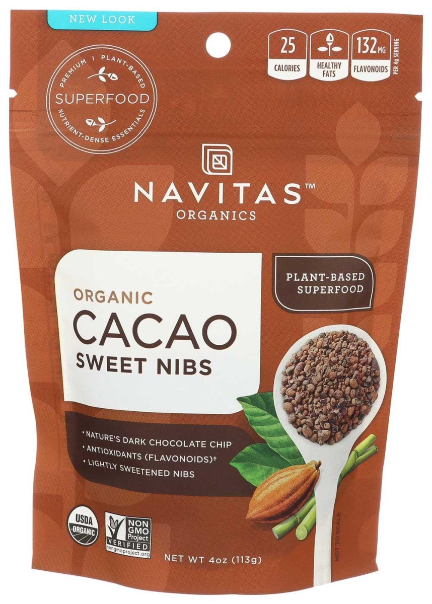 57999 Organic Cacao Sweet Nibs, 4 oz