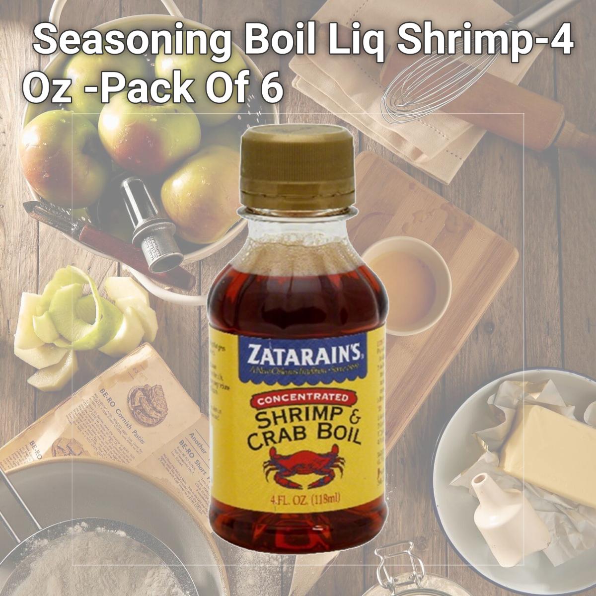 Picture of Zatarains Seasoning Boil Liq Shrimp-4 Oz -Pack Of 6