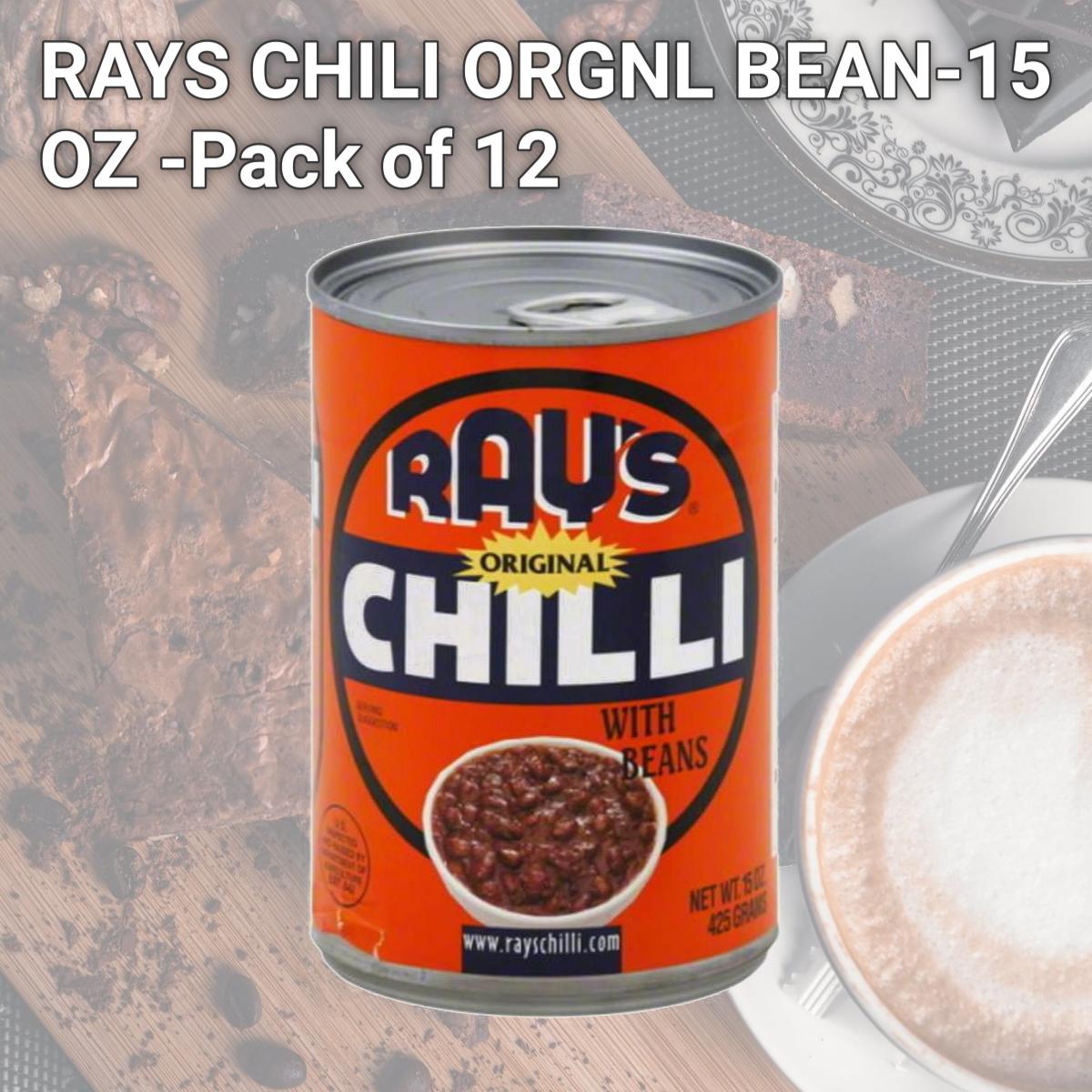 Picture of RAYS CHILI ORGNL BEAN-15 OZ -Pack of 12