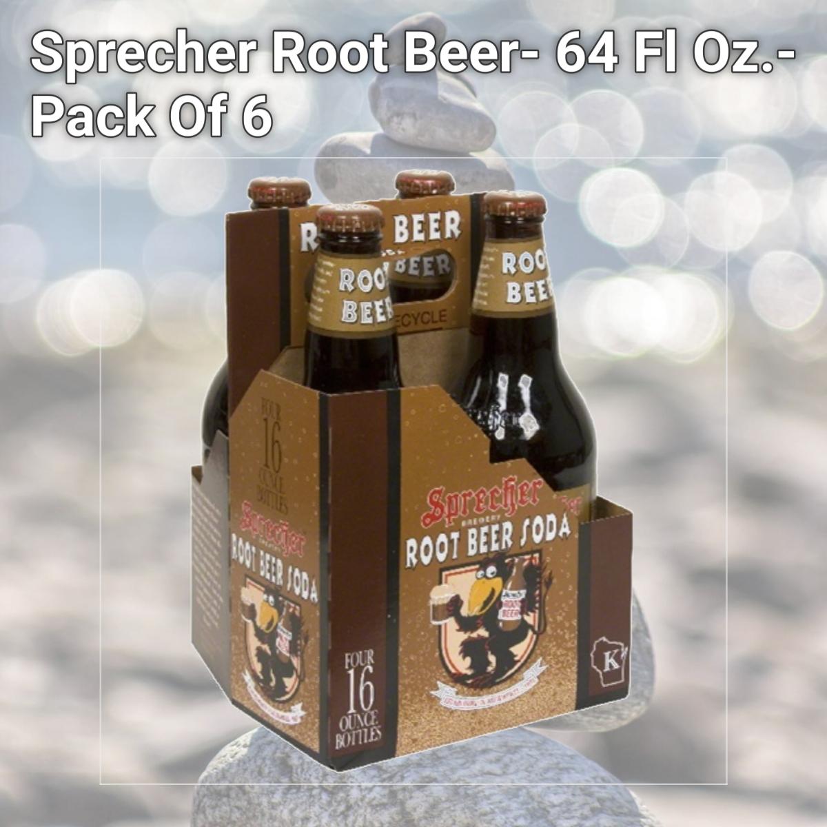 Picture of Sprecher Root Beer- 64 Fl Oz.- Pack Of 6
