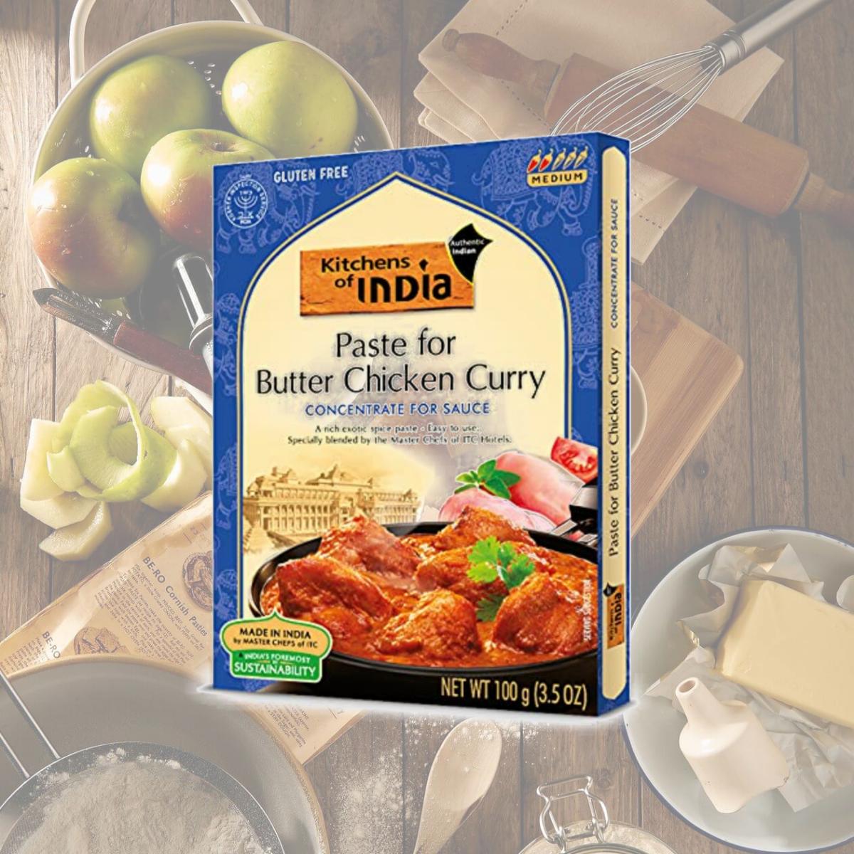 Picture of KITCHENS OF INDIA PASTE CURRY BUTTER CHKN-3.5 OZ -Pack of 6