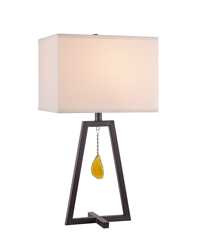 33226orb Agate Table Lamp