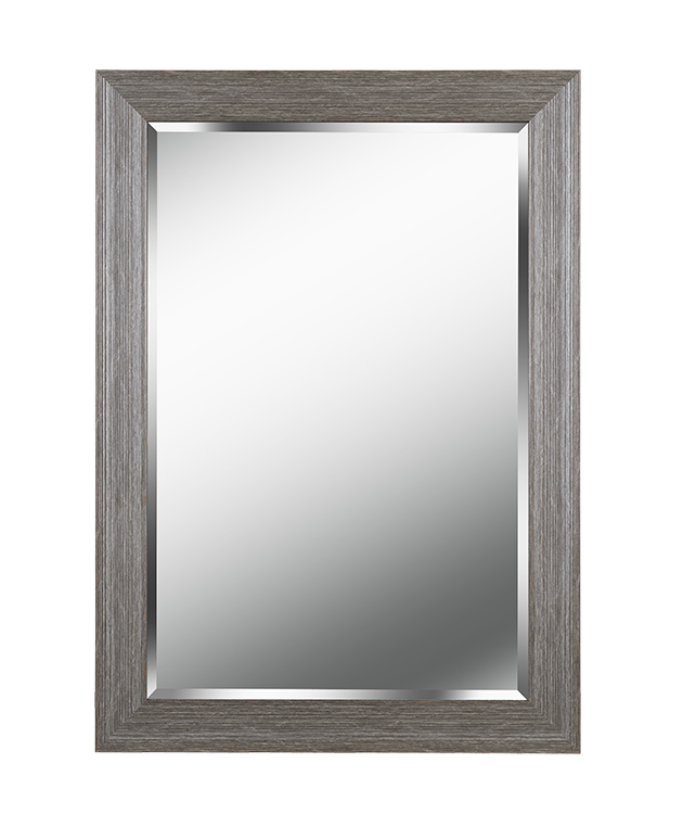 60378gry Jerry Wall Mirror, Grey