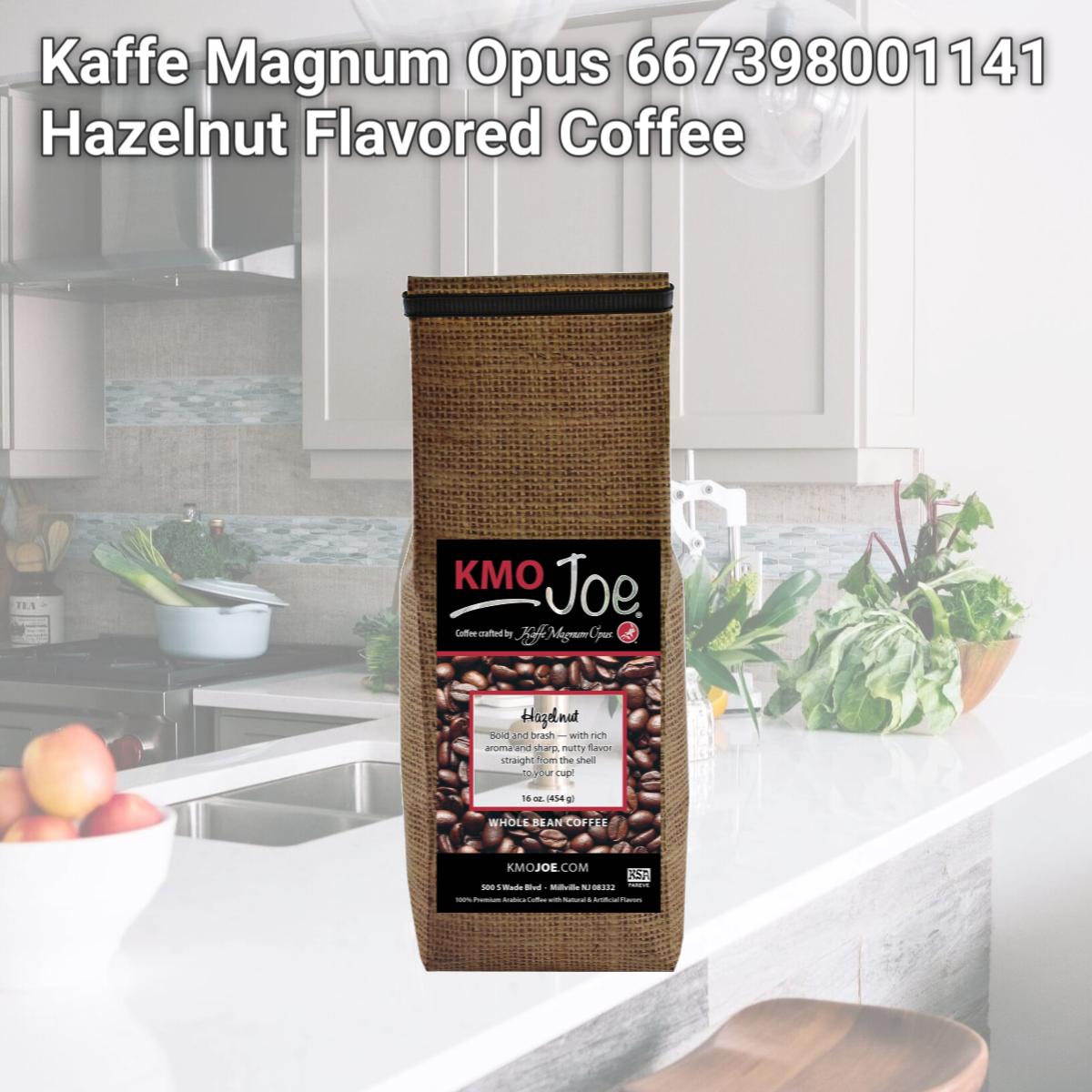 Picture of Kaffe Magnum Opus 667398001141 Hazelnut Flavored Coffee