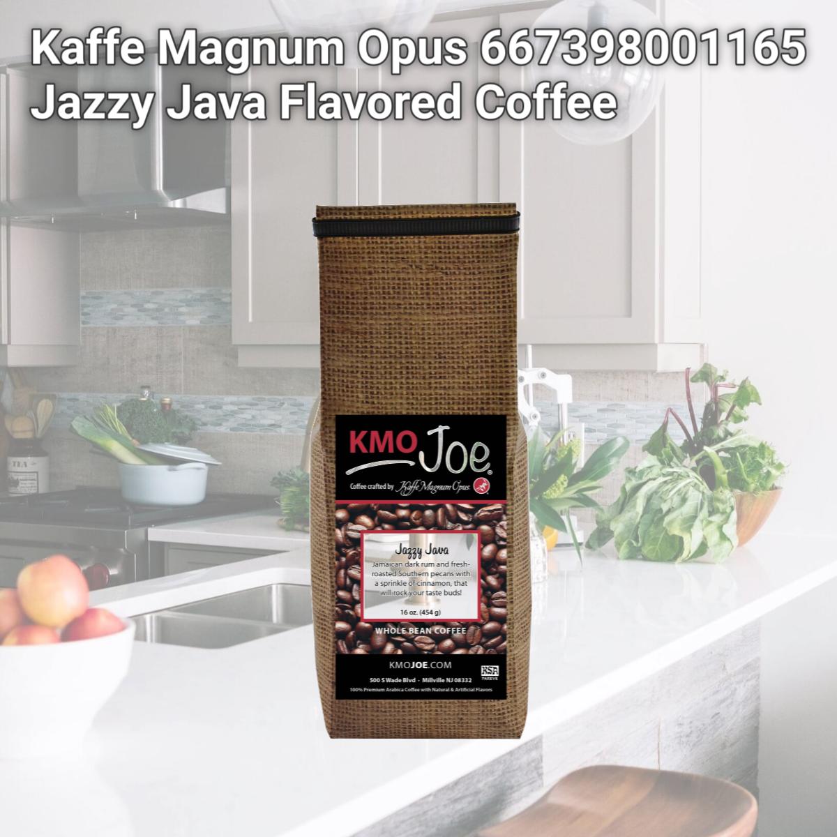Picture of Kaffe Magnum Opus 667398001165 Jazzy Java Flavored Coffee