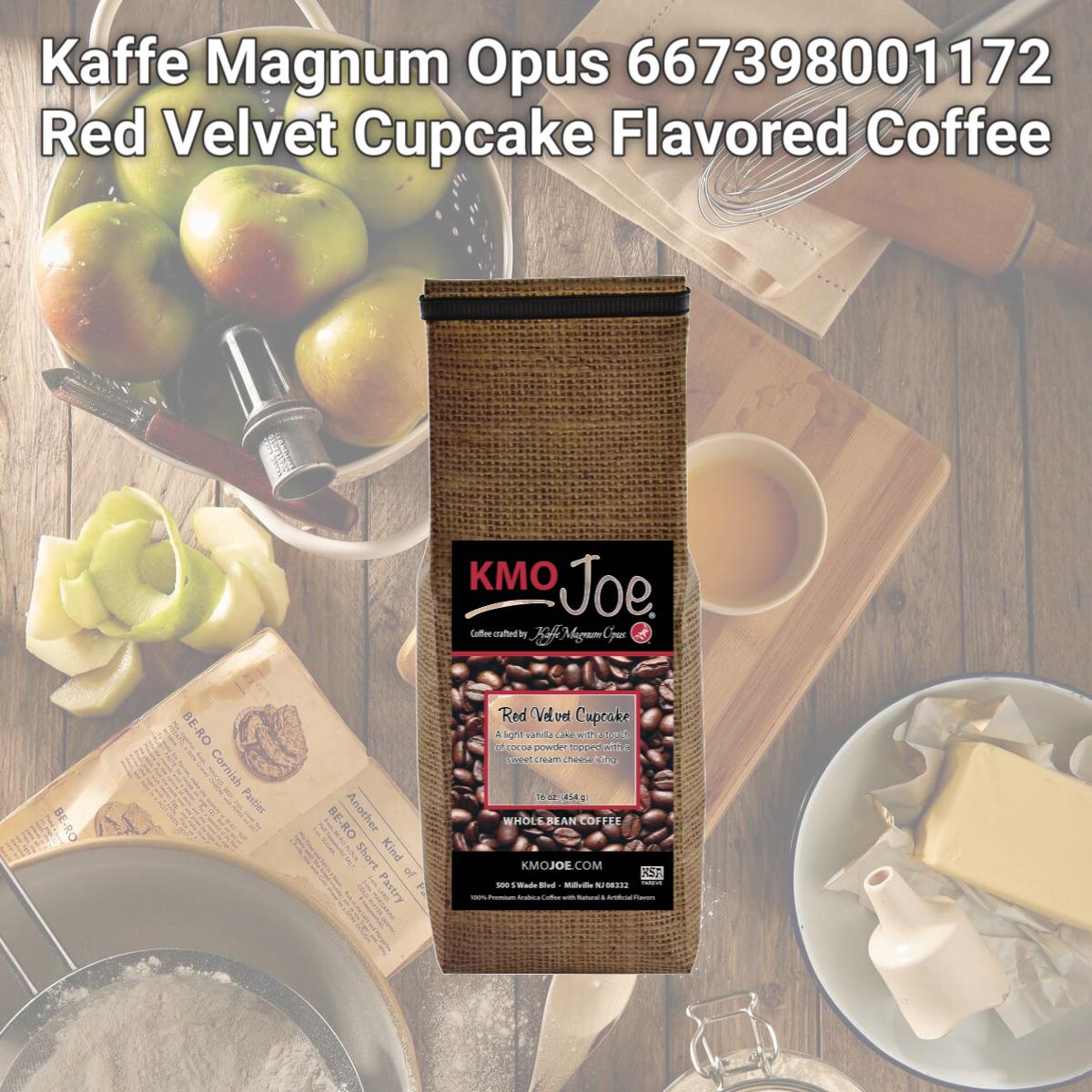 Picture of Kaffe Magnum Opus 667398001172 Red Velvet Cupcake Flavored Coffee
