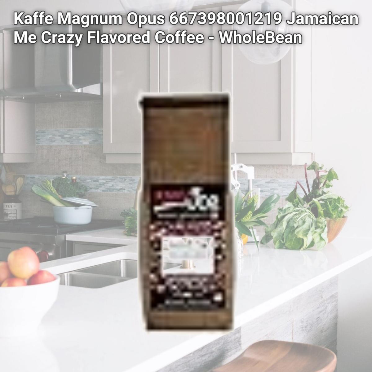 Picture of Kaffe Magnum Opus 667398001219 Jamaican Me Crazy Flavored Coffee - WholeBean