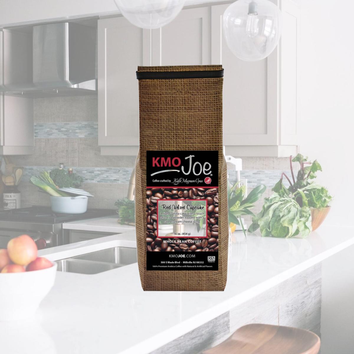 Picture of Kaffe Magnum Opus 667398001233 Red Velvet Cupcake Flavored Coffee - WholeBean