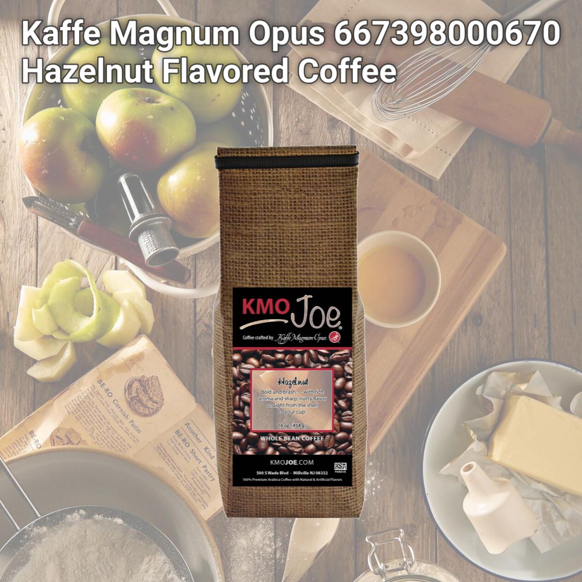 Picture of Kaffe Magnum Opus 667398000670 Hazelnut Flavored Coffee
