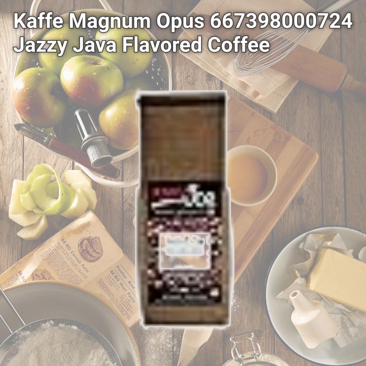 Picture of Kaffe Magnum Opus 667398000724 Jazzy Java Flavored Coffee