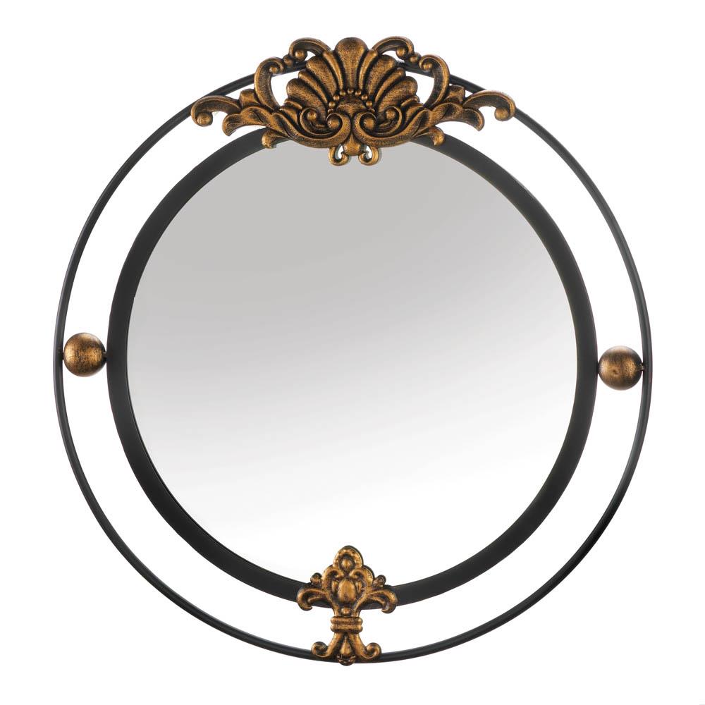 10018790 Regal Wall Mirror Accent, Gold