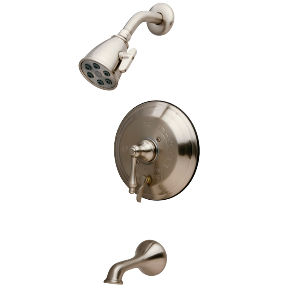 Vb36380al Tub & Shower Faucet With Metal Lever Handle With Metal Lever Handle, Satin Nickel