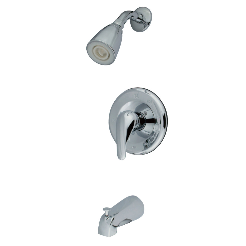 Kb1631ll Tub & Shower Faucet With Single Lever Handle, Chrome