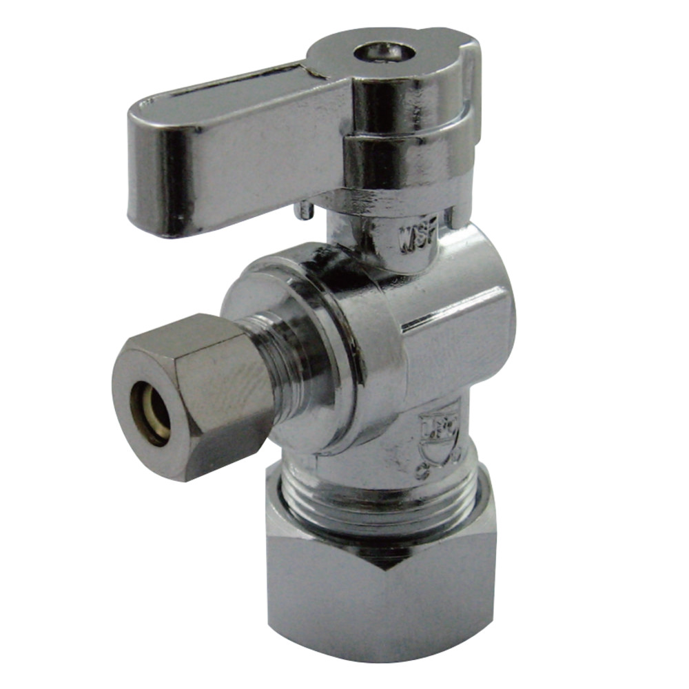 0.63 X 0.25 In. Outer Diameter Compression Angle Shut Off Valve