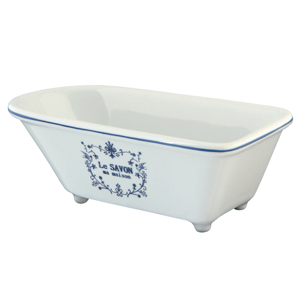 Batubrw 6 In. Le Savon Roll Top Clawfoot Tub Decorative Soap Dish