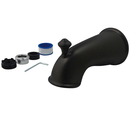 6 In. Made To Match Universal Diverter Tub Spout, Oil Rubbed Bronze