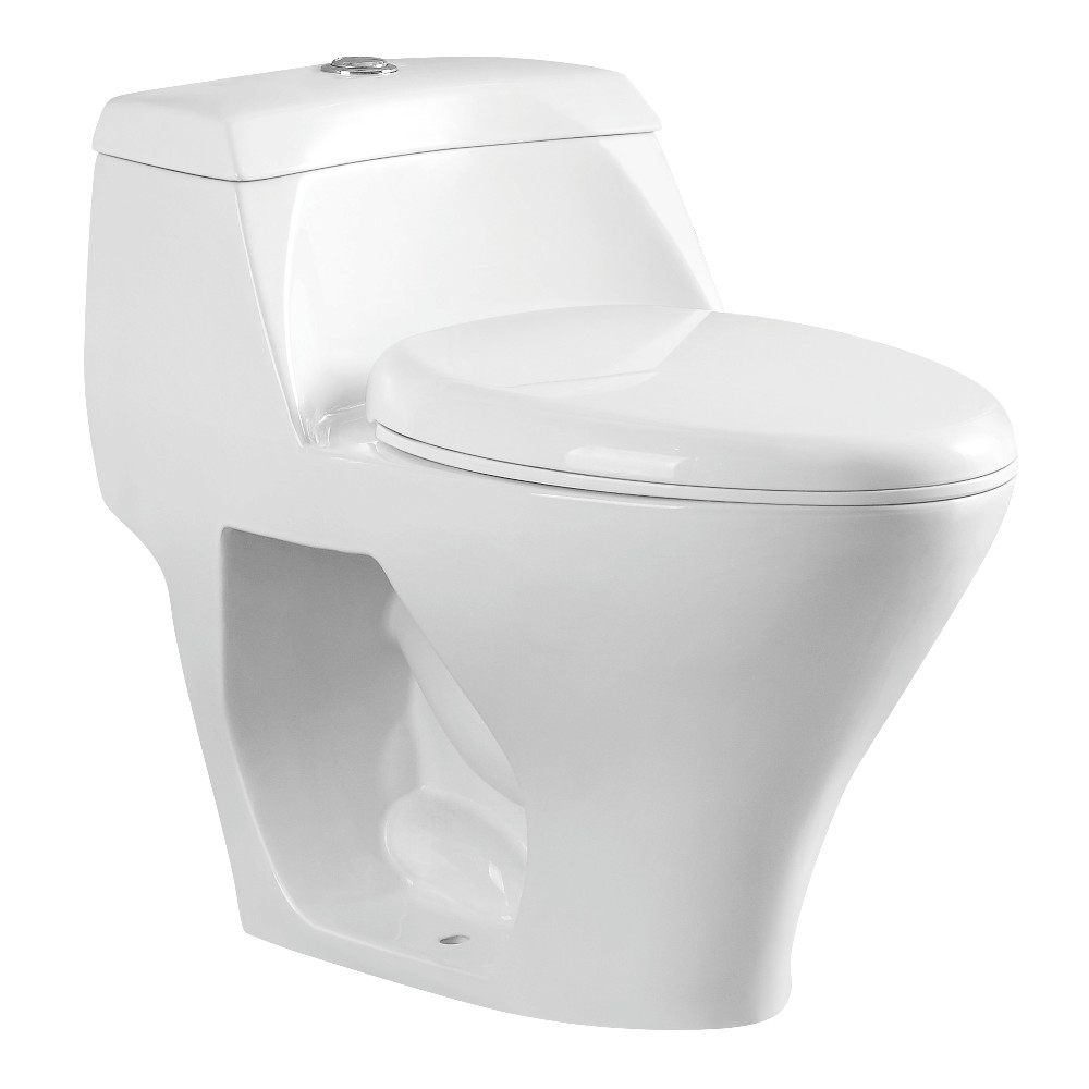Vwc1993 1993 One-piece Elongated Dual Flush Toilet, White