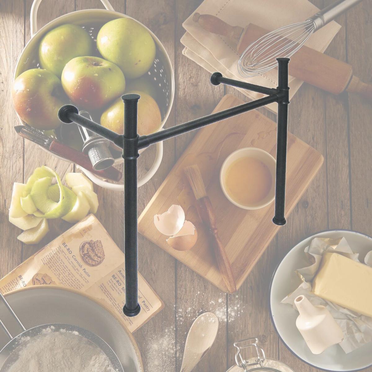 Picture of Fauceture VPB13680 Traditional Stainless Steel Leg - Matte Black