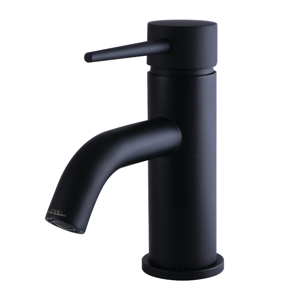 Ls8220nyl Modern 4 In. Center Single Handle Lavatory Faucet - Matte Black