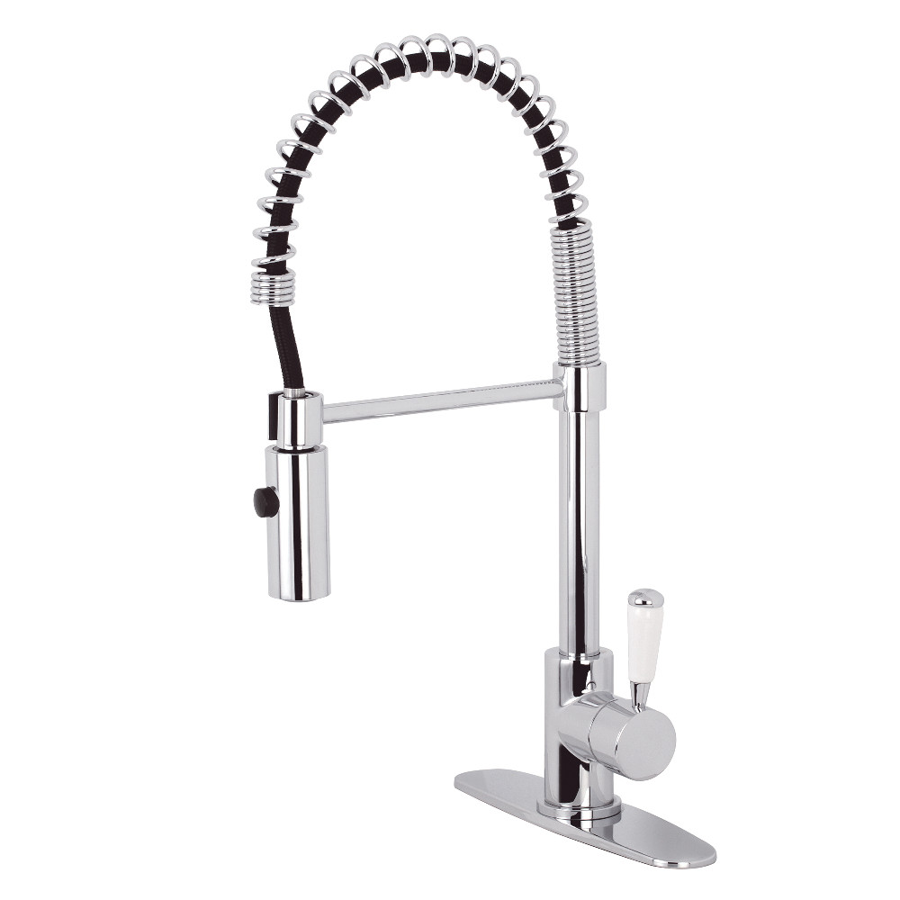 Ls8771dpl Modern Paris Single-handle Pull-down Kitchen Faucet - Polished Chrome