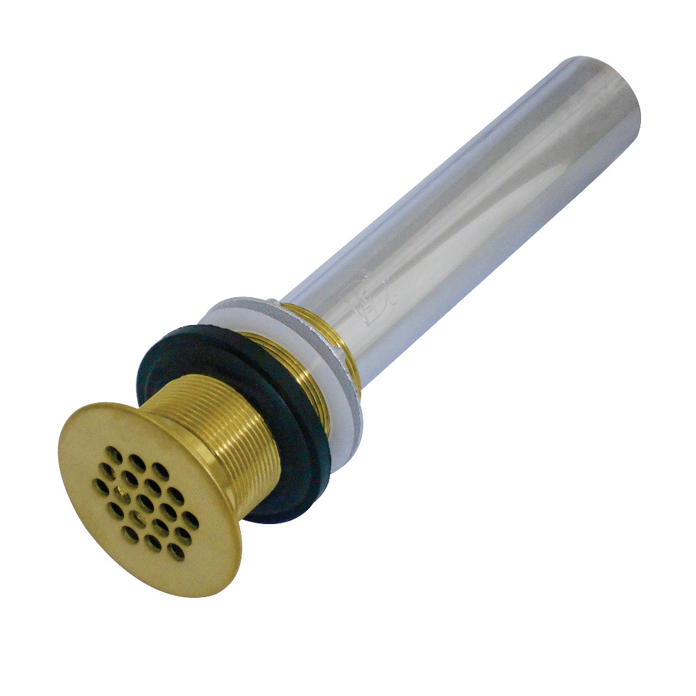 Kingston Brass Kb4007 Grid Drain Without Overflow Brushed Brass