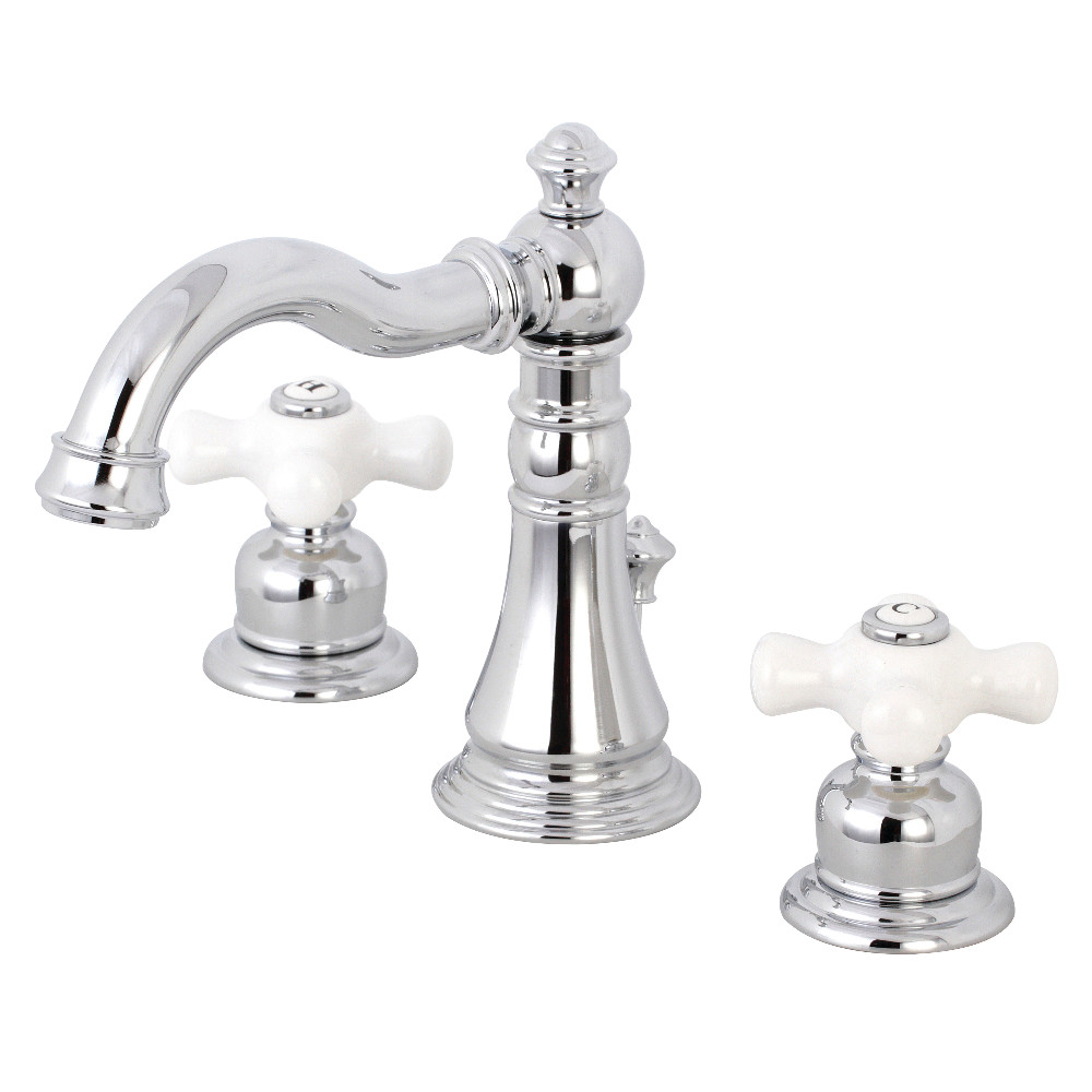 Fsc1971px American Classic Traditional Classic 8 In. Widespread Bathroom Faucet, Polished Chrome