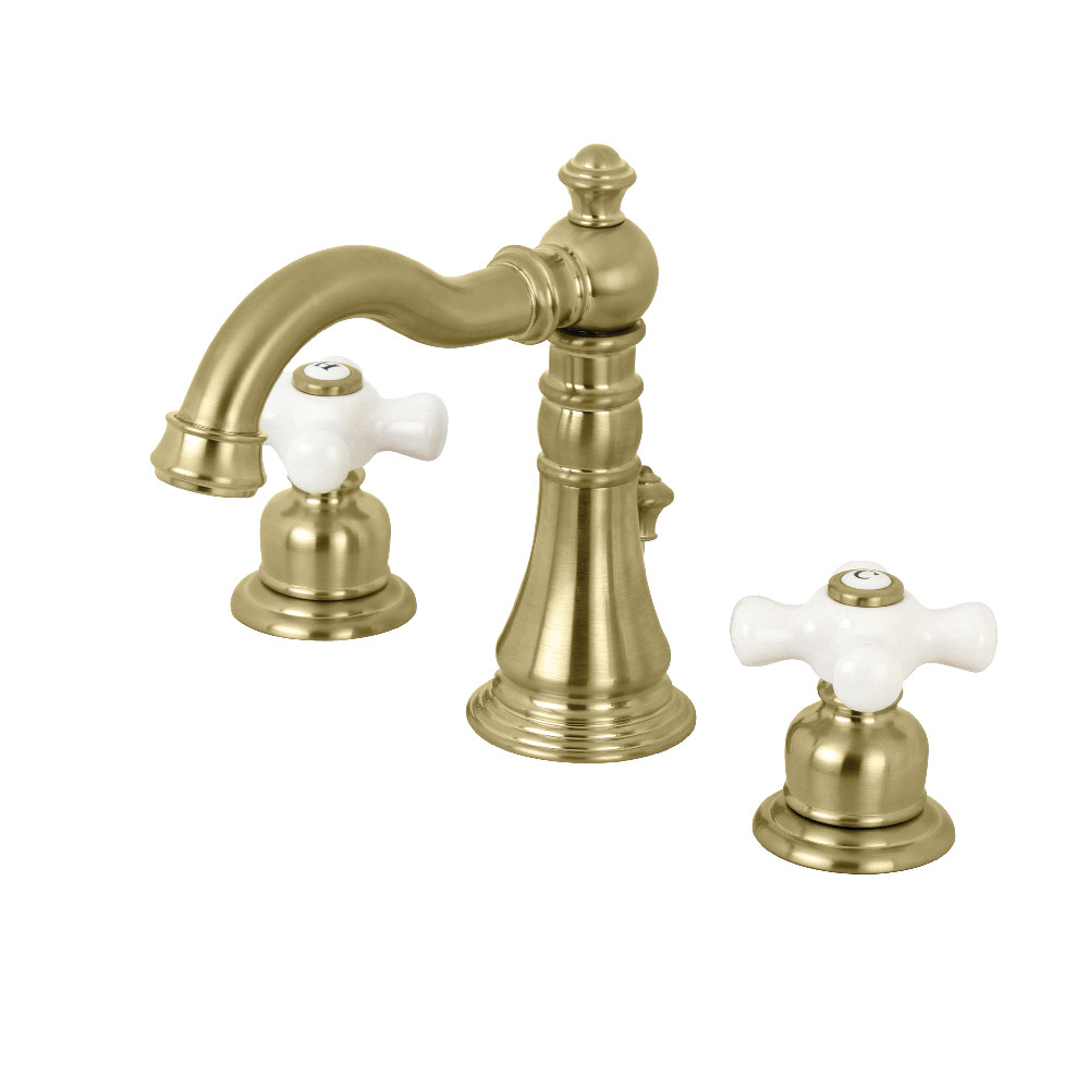 Fsc1973px American Classic Traditional Classic 8 In. Widespread Bathroom Faucet, Brushed Brass