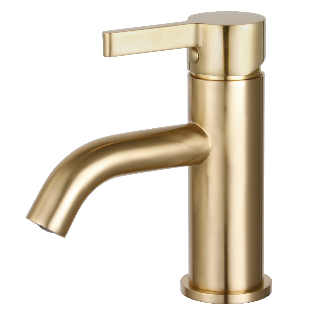 Ls8223ctl Continental Single-handle Bathroom Faucet, Brushed Brass