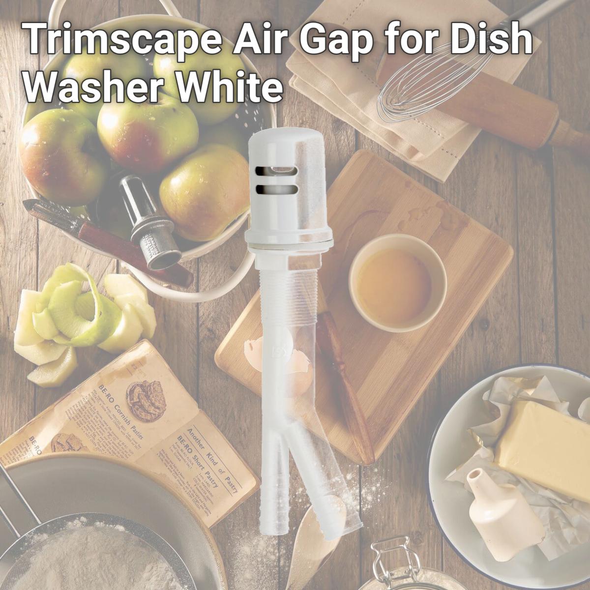 Picture of Kingston Brass K811WH Trimscape Air Gap for Dish Washer, White