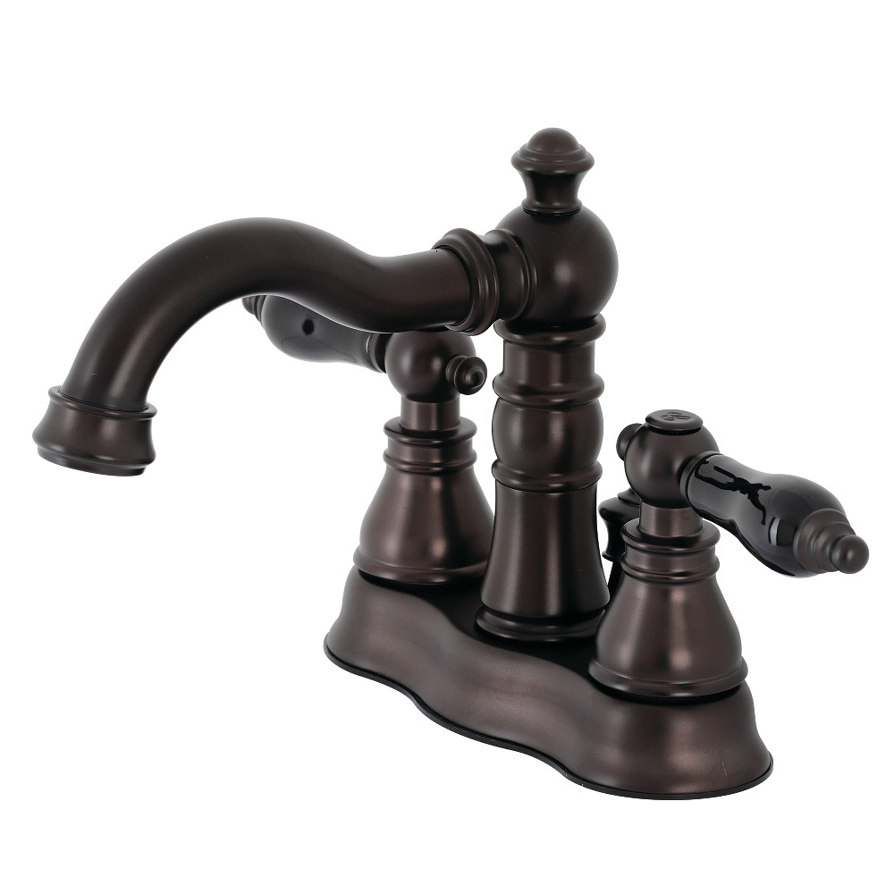 Fsc1605akl 4 In. Duchess Centerset Bathroom Faucet With Brass Pop-up, Oil Rubbed Bronze