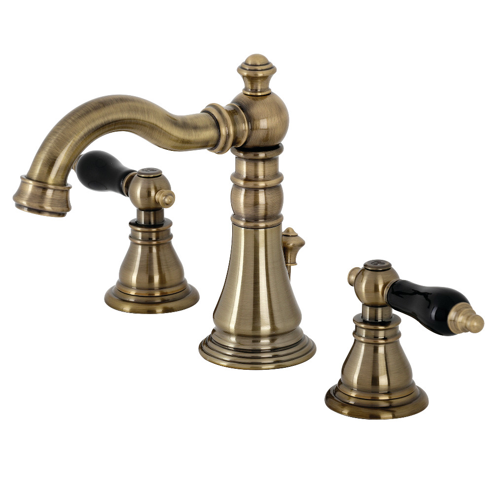 Fsc19733akl Duchess Widespread Bathroom Faucet With Retail Pop-up, Antique Brass