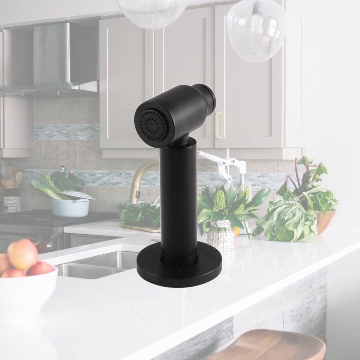 Picture of Kingston Brass CCRP61K0 Concord Kitchen Side Sprayer, Matte Black
