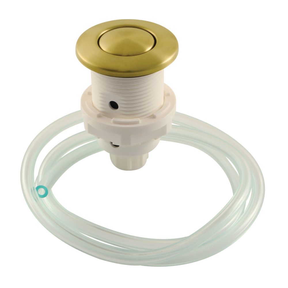 UPC 663370836596 product image for KA317 Gourmetier Disposal Air Switch Button, Brushed Brass | upcitemdb.com