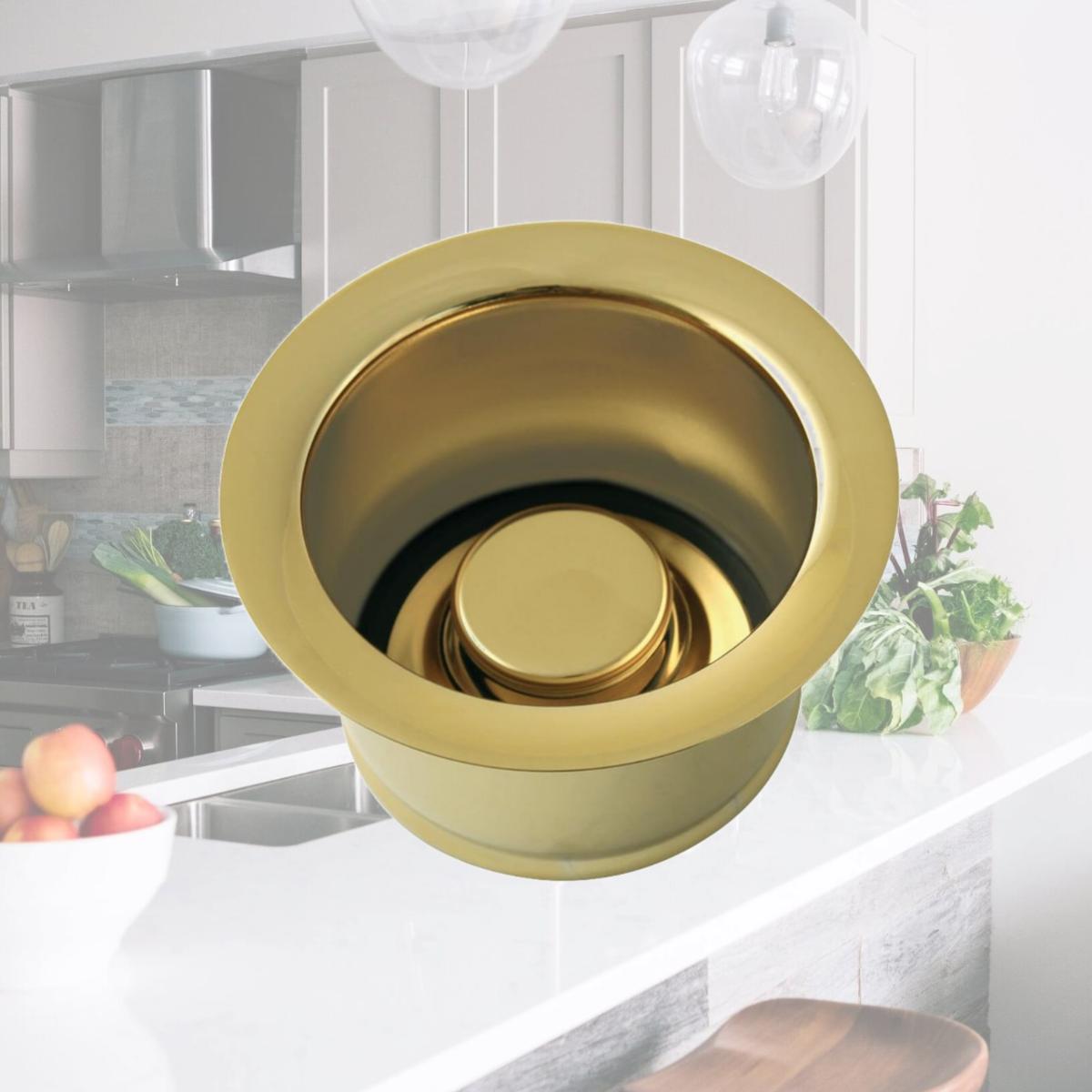 Picture of Kingston Brass BS2002 Extended Disposal Flange, Polished Brass