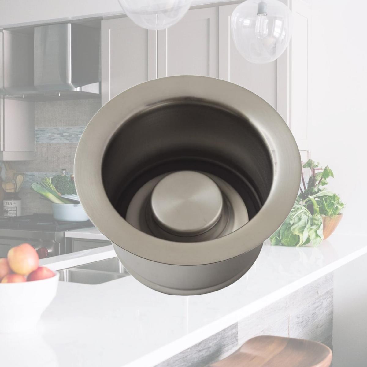 Picture of Kingston Brass BS2008 Extended Disposal Flange, Brushed Nickel