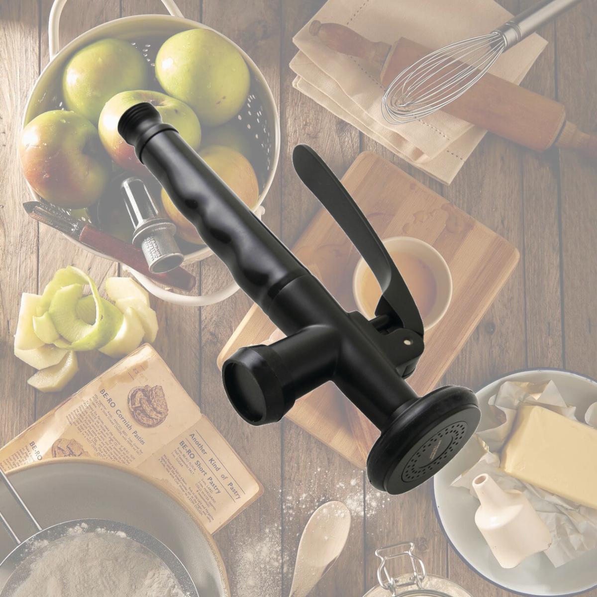 Picture of Kingston Brass KH8500 Continental Pre-Rinse Kitchen Faucet Pull Down Sprayer, Matte Black