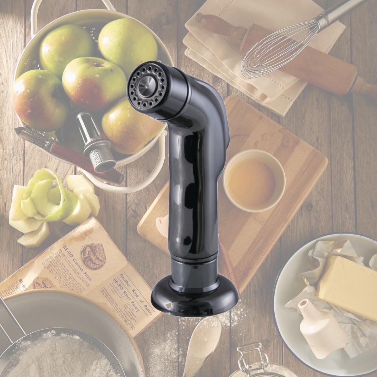 Picture of Kingston Brass NBS790SP Kitchen Side Sprayer, Black Stainless Steel
