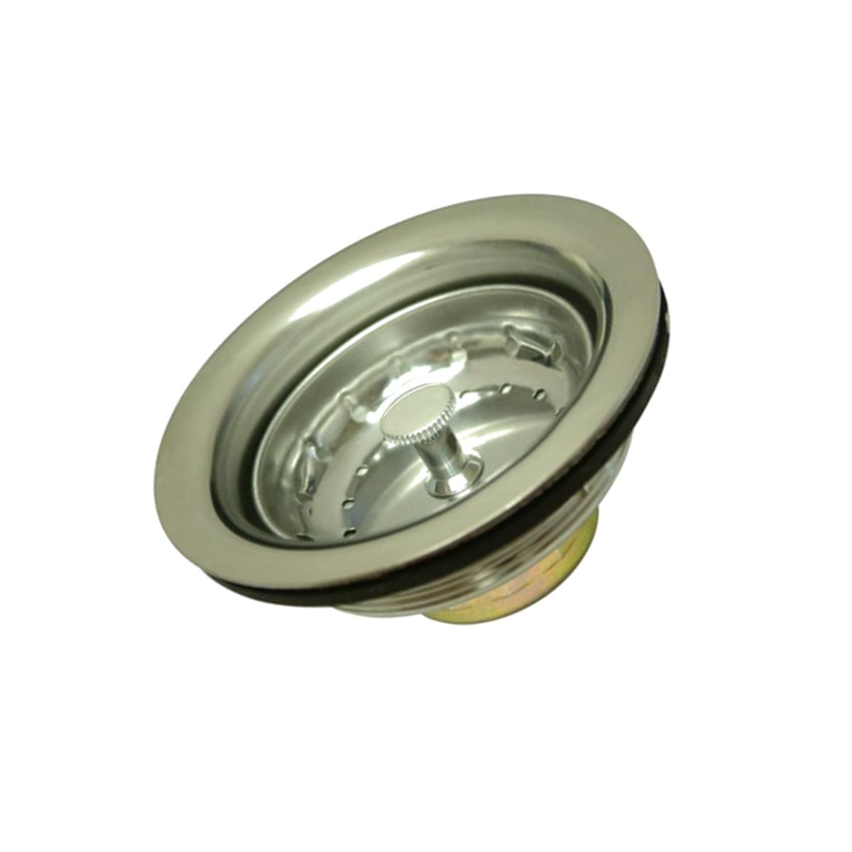 Picture of Kingston Brass K111 Stainless Steel Kitchen Basket Strainer- - D 4-.389 Inch X - H 2-.5 Inch
