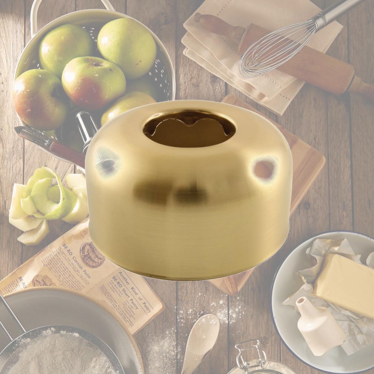 Picture of Kingston Brass PFLBELL1147 1.25 in. Bell Flange, Brushed Brass