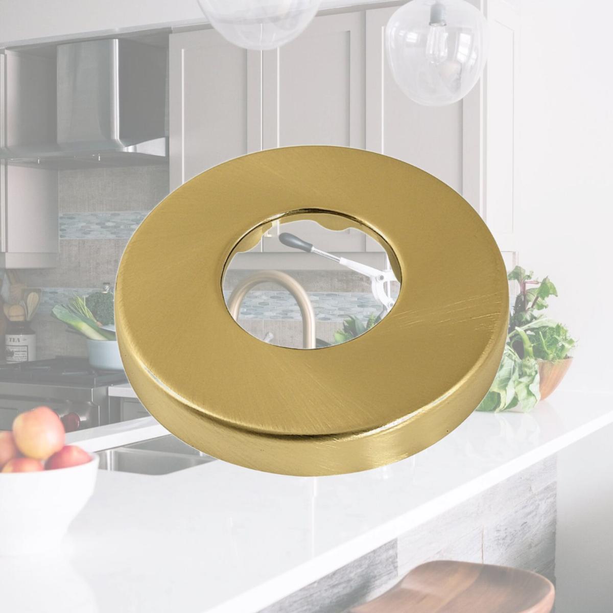 Picture of Kingston Brass FL12347 1.25 in. ID x 2.75 in. OD Flange, Brushed Brass