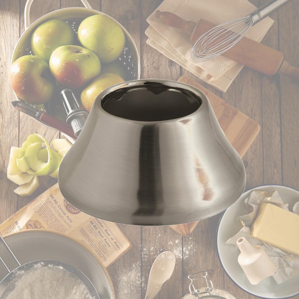 Picture of Kingston Brass FLBELL11238 1.50 in. ID x 3 in. OD Bell Flange, Brushed Nickel
