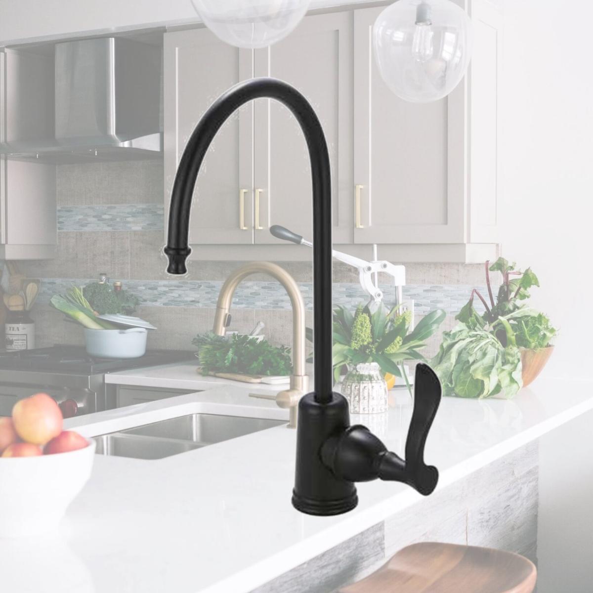 Picture of Kingston Brass KS7195CFL Gourmetier KS7195CFL Clearwater Water Filtration Faucet- Oil Rubbed Bronze