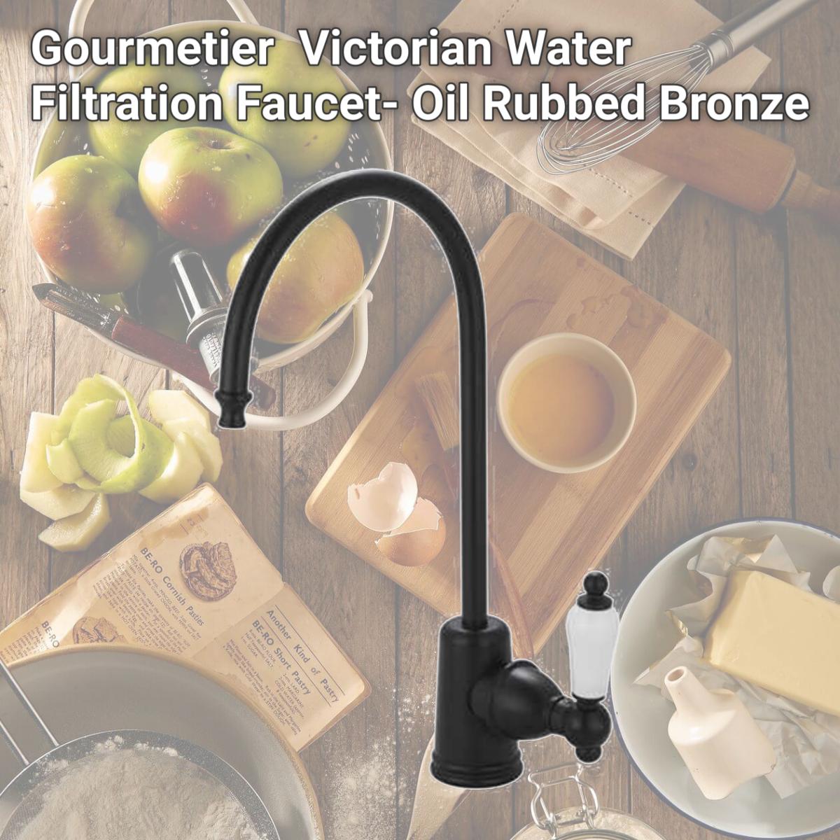 Picture of Kingston Brass KS7195PL Gourmetier KS7195PL Victorian Water Filtration Faucet- Oil Rubbed Bronze