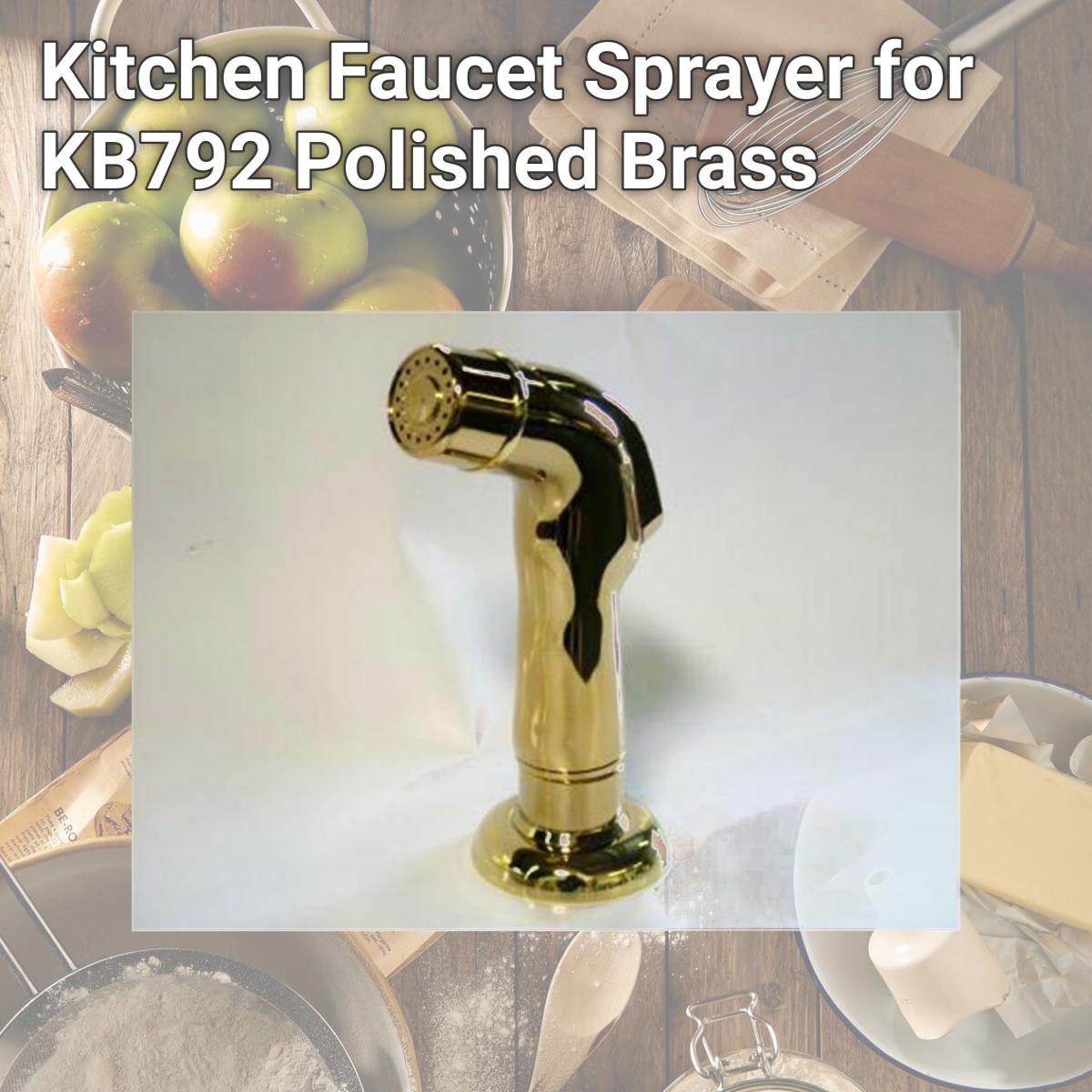 Picture of Gourmetier KBS792SP Kitchen Faucet Sprayer for KB792  Polished Brass
